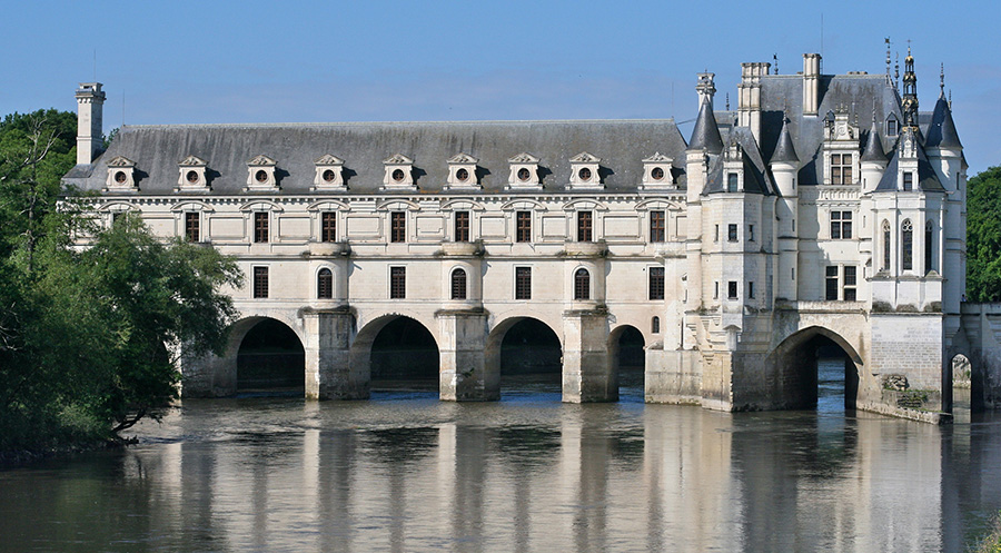 舍农索堡chenonceau 卢瓦尔河谷城堡一日游