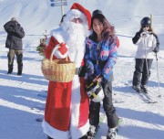 Valmeinier滑雪遇上圣诞老人2018